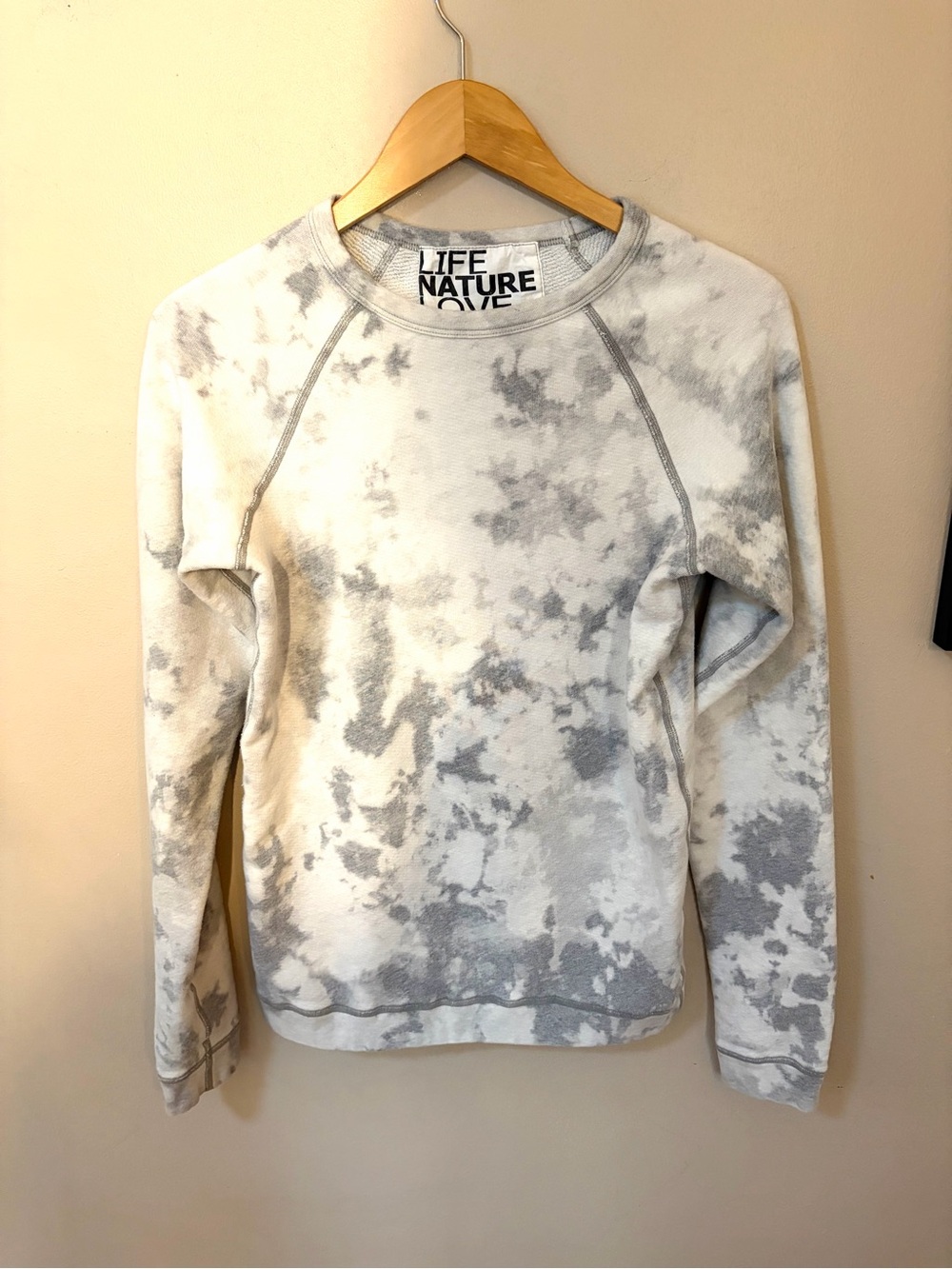 Free city bleach out sweatshirt